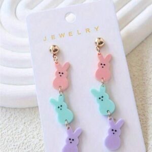 Pastel peep Drop Earrings